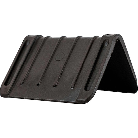 Encore Packaging Edge Protectors - 2 1/4" x 1 5/8" Black Poly for 1 1/2" Strap, 1000PK EP-5640